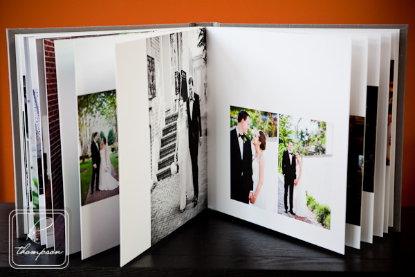 Wedding album from DC and VA wedding at the Torpedo Factory