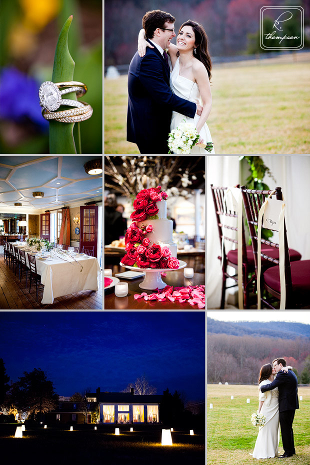 Intimate March wedding at the Inn at Little Washington in VA