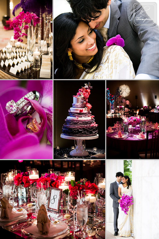 Pink and Purple Indian wedding at the Mandarin Oriental DC